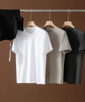 【yz-2605】男子新款夏日简约棉质休闲圆干短袖T恤！！