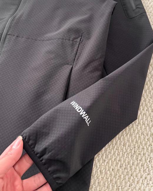 F040202春夏新款棋盘格抓绒面料软壳防泼水户外男款长袖外套 商品图12