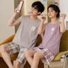 新款棉质睡衣女夏季甜美休闲吊带两件套无袖砍肩家居服夏天 商品缩略图0