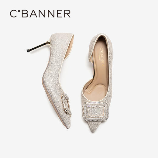 千百度 26年夏季新品 婚鞋 A26288140 商品图4