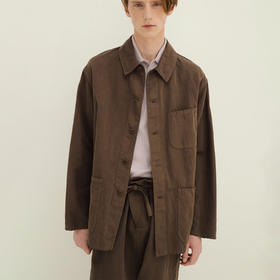 KAPTAIN SUNSHINE Gaba. Work 埃及棉比利时亚麻混纺工装夹克