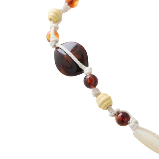 三彩2026新款波西米亚编织细腰带复古民族风小众串珠腰间绳配裙子 商品图4