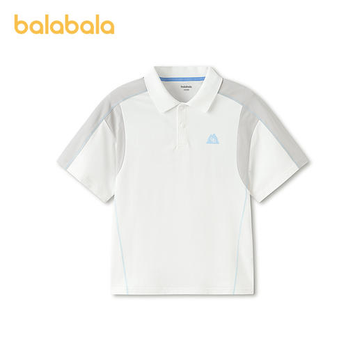 【商场同款】巴拉巴拉童装男童短袖t恤儿童2026夏新款POLO衫凉感 商品图0