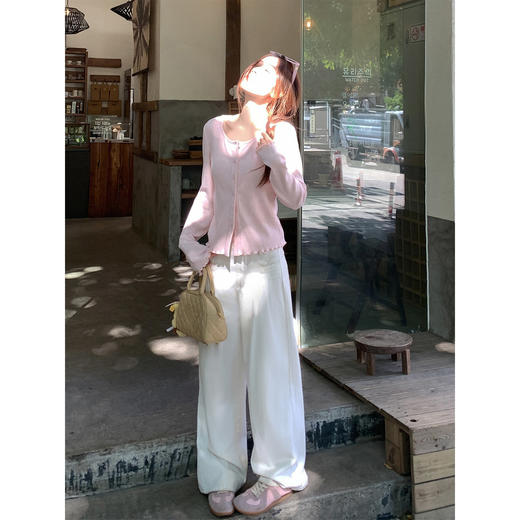 <曾小咸推荐>4.3现货秒杀 ！微信超特价！韩系针织开衫+吊带套装 日常219.99 立减130 秒杀89.99！！ 商品图4