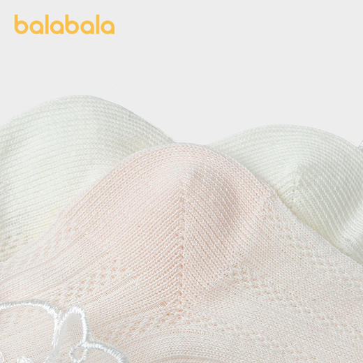 【商场同款】巴拉巴拉宝宝袜子夏新款网眼透气薄短袜公主袜两双装 商品图2
