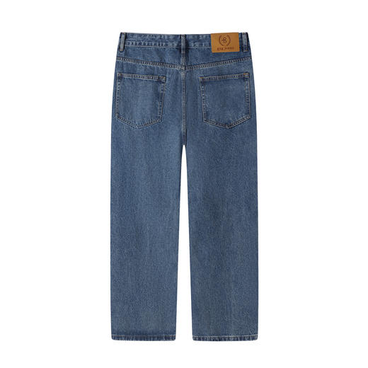 gxgjeans男装【棉100%】男士牛仔裤26春款显瘦百搭校园通勤直筒长裤男K&C 商品图1