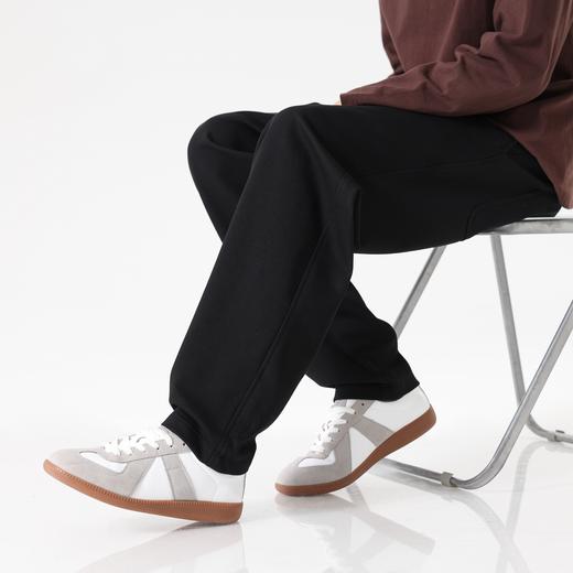 gxgjeans男装【经典百搭】男士休闲裤2026春款纯色系带校园通勤直筒长裤男K&C 商品图7