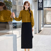 时尚套装春季新款女装纯色气质衬衫半身裙两件套裙KJFA1261-6 商品缩略图1