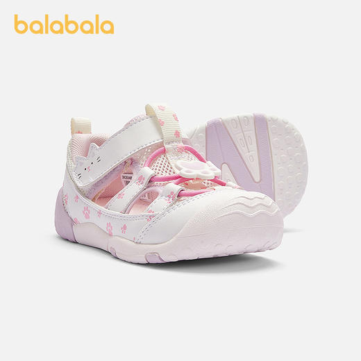 【商场同款】巴拉巴拉童鞋儿童学步鞋女童2026夏季新款时尚百搭鞋 商品图1