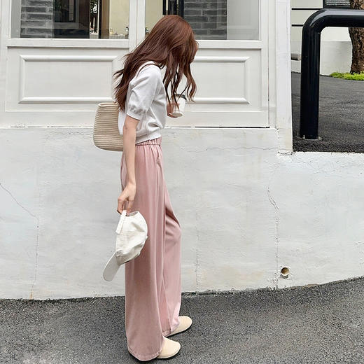 【自由身呼吸，软而不变形】【慵懒松弛，时髦百搭】春夏季新款女四色莱赛尔天丝牛仔裤高腰直筒阔腿凉感天丝牛仔裤 商品图2