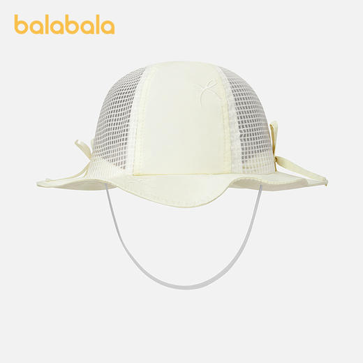 【商场同款】巴拉巴拉婴童帽子宝宝花边软檐帽柔软舒适蝴蝶结清新 商品图2