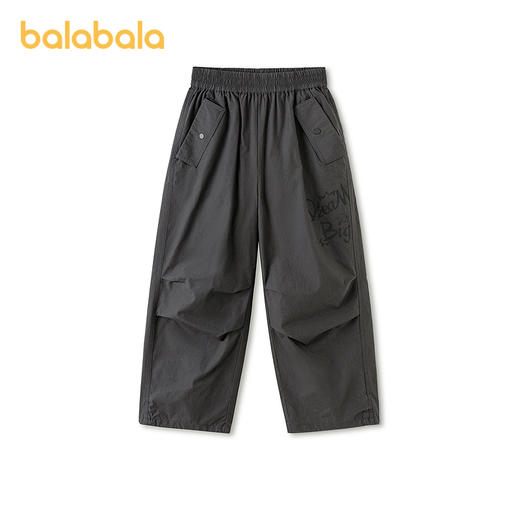 【商场同款】巴拉巴拉男童休闲裤儿童裤子2026夏季中大童长裤纯棉 商品图4