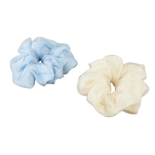 【买1得2】三彩2026新款法式丝光发圈丸子马尾简约仙女氛围感头饰 商品图2