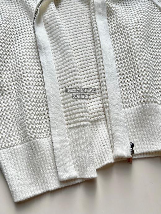 宋佳同款LANC*Y镂空连帽针织衫 商品图13