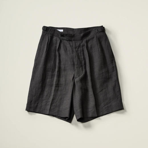 KAPTAIN SUNSHINE Gurkha Shorts 亚麻真丝混纺宽松短裤 商品图2