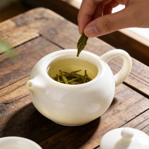 朕的潮代羊脂玉瓷茶具礼盒 陶瓷大师监制 细腻洁白 润泽透亮 造型美观 商品图1