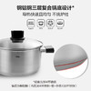 【新品上市】乐厨不锈钢汤锅（玻璃盖）-多尺寸国产 商品缩略图4