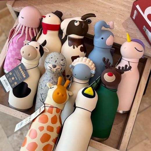 加拿大Asob*同款动物头保温杯🔥火出圈的品牌～代工厂出货🦒食品级材质安心！ 可爱动物造型自带社交属性 🐧 一杯搞定上学,上班,出游 商品图2