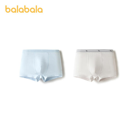【商场同款】巴拉巴拉男童内裤平角儿童四角短裤中大童抗菌两条装 商品图2