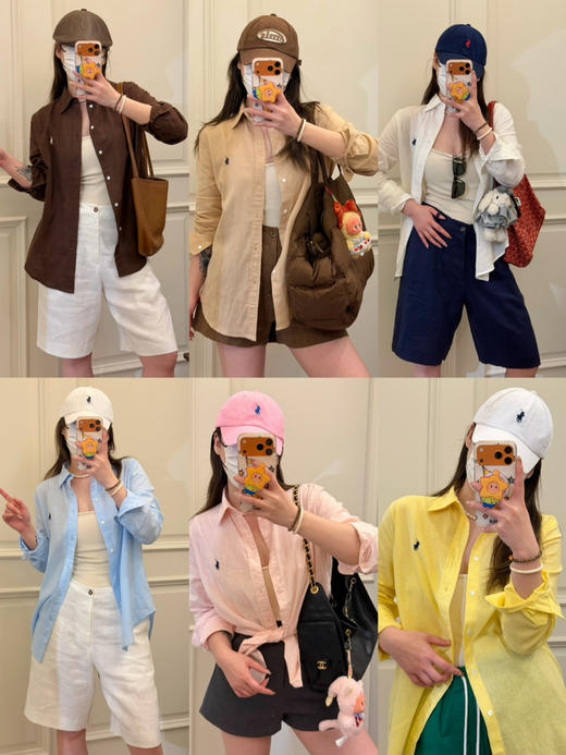 RL拉夫经典老钱～亚麻衬衫➕五分裤‼️ 26最新配色 商品图2