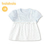 【商场同款】巴拉巴拉宝宝针织上衣婴儿短袖t恤女童2026款假两件 商品缩略图1