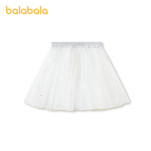 【商场同款】巴拉巴拉童装女童短裙儿童裙子2026夏新款A型网纱裙 商品图2