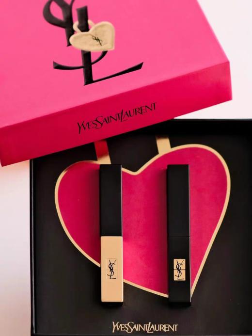 【送礼好物】圣罗兰限定口红礼盒  正装小金条1996 21+小黑条302 314+限定礼盒礼袋 商品图2