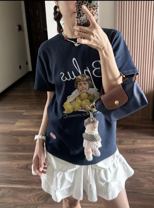 充满柠檬香气的南法假日元气满满柠檬T恤 商品图9