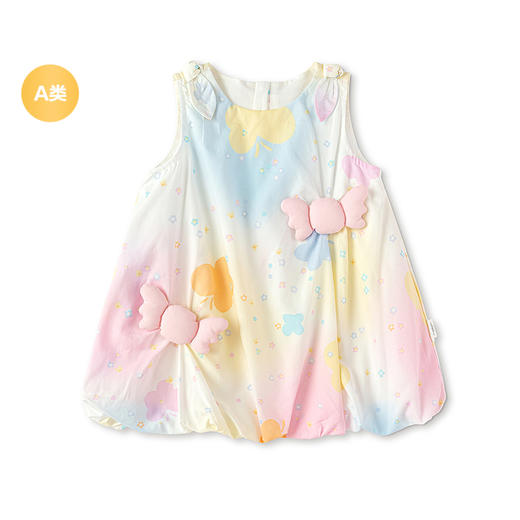 【balaOne】巴拉巴拉宝宝连衣裙婴儿公主裙2026新款甜美时尚洋气 商品图4
