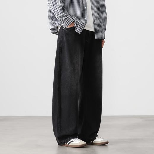 gxgjeans男装【棉感亲肤】男士宽松牛仔裤26春款时尚潮流百搭青少年长裤男K&C 商品图4