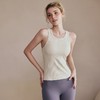 瑜伽服女新款无袖工字ebb背心运动户外带胸垫健身服上衣 000SF8932 商品缩略图2