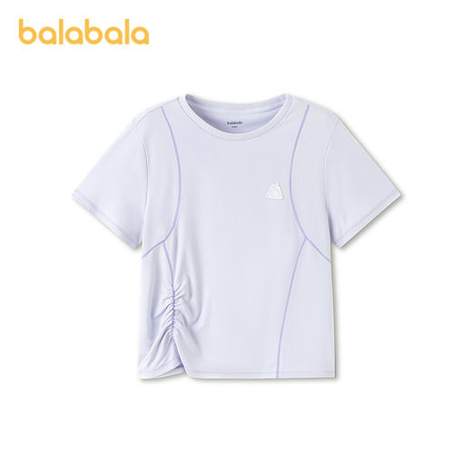 【商场同款】巴拉巴拉童装女童短袖t恤儿童2026新款夏装速干凉感 商品图0
