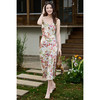 春日油画 米思阳2026春夏新款优雅淑女印花吊带裙修身显瘦中长连衣裙2521/1034 商品缩略图4
