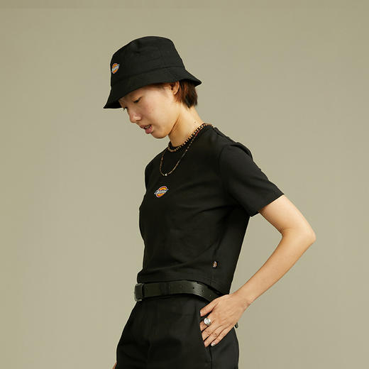Dickies女式短款LOGO短袖T恤 舒适百搭修身短袖 DK012314 商品图3