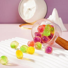 【爆浆流心！Q弹软糯】爆浆夹心软糖水果果汁糖果混合水果味橡皮糖解馋零食喜糖招待年货。xb