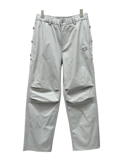 男款刺绣松紧腰休闲裤长裤hu010 商品图0