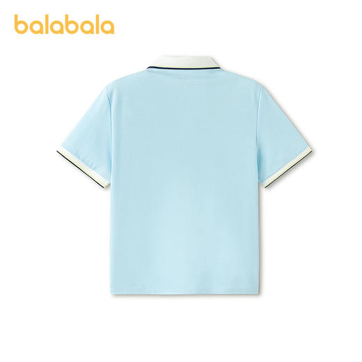 【商场同款】巴拉巴拉童装男童短袖t恤儿童2026夏新款POLO衫舒适 商品图2