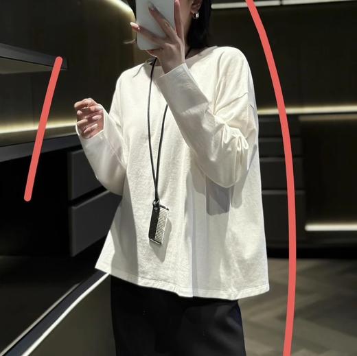 福利特价     row基础长袖T   人手款！ 气流纺工艺长袖   圆领长袖T恤 商品图1