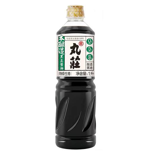 丸庄1L本酿造黑豆酱油 商品图0
