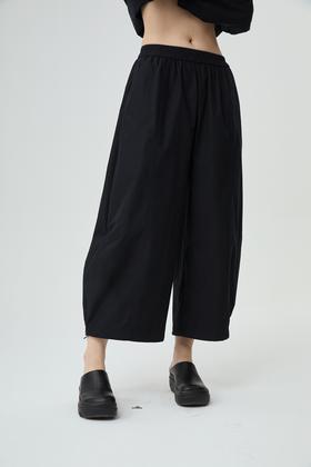 【推荐！爆款】水淼2026春夏时尚百搭松紧腰气球裤2647