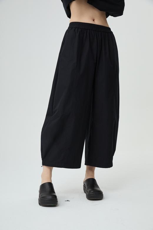 【推荐！爆款】水淼2026春夏时尚百搭松紧腰气球裤2647 商品图0