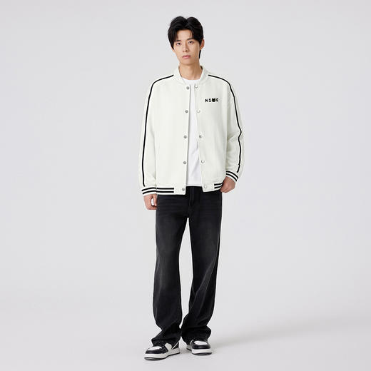 gxgjeans男装男士棒球服2026春款运动百搭日常休闲夹克外套男K&C 商品图1