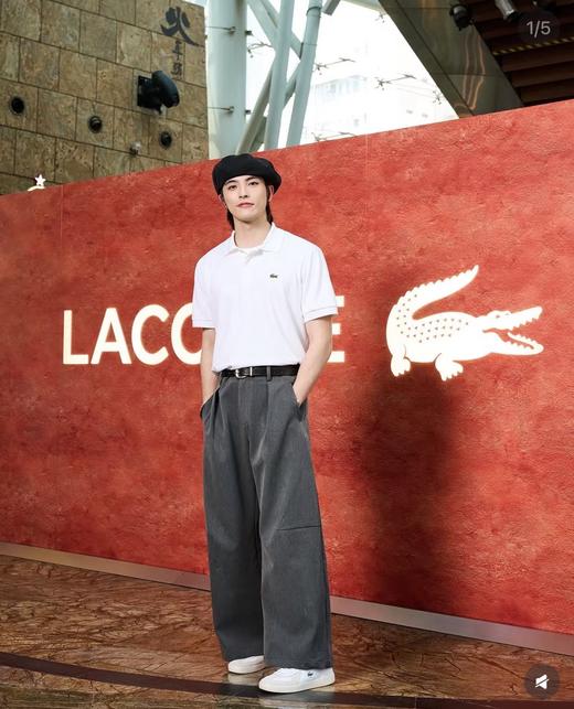 直发 王一博同款，LACOST* 男士经典Polo衫 商品图5