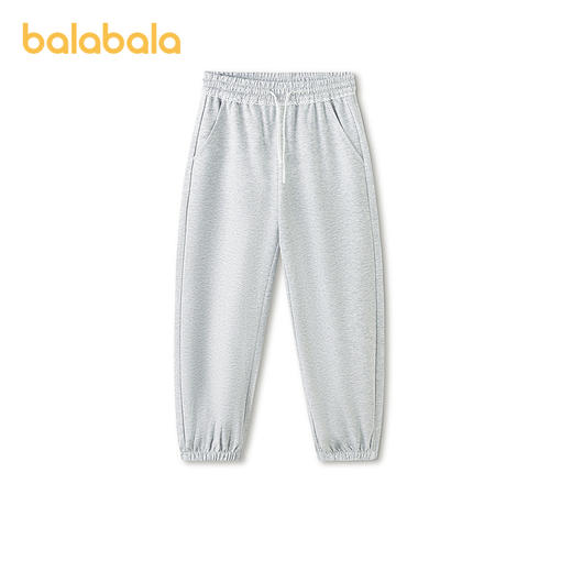 【商场同款】巴拉巴拉女童运动裤儿童裤子2026夏季中大童长裤束脚 商品图0