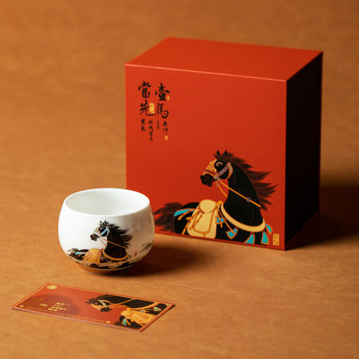 拾艺-罗汉杯 一马当先泽白款PA 商品图4