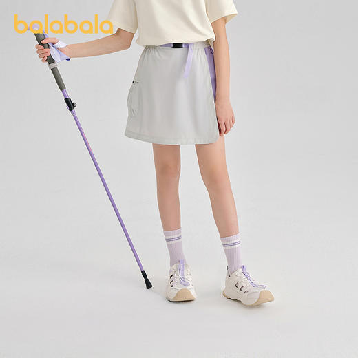 【商场同款】巴拉巴拉童装女童短裙儿童裙子2026夏装新款裙裤速干 商品图1