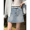 鹿向南【0405/20:00新品前1小时7折限量100件】蓝色牛仔半身短裙 商品缩略图3
