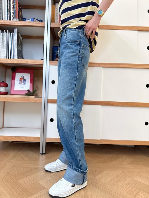 普拉达 26ss新款牛仔裤闭眼入的神仙版型 商品图2