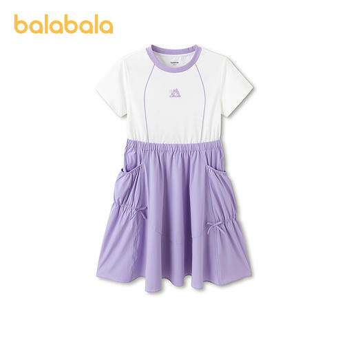 【商场同款】巴拉巴拉童装女童裙子儿童连衣裙2026新款夏速干防晒 商品图4