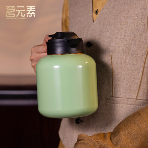 感情深一壶焖Q系-大Q绿色焖茶壶PA 商品图3